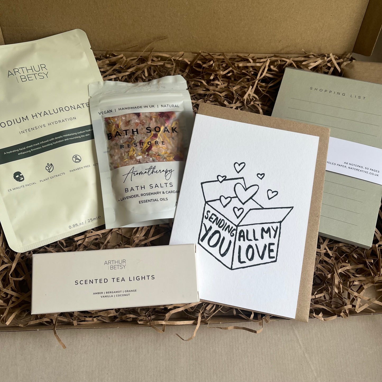 ALL MY LOVE | LETTERBOX SIZED GIFT BOX