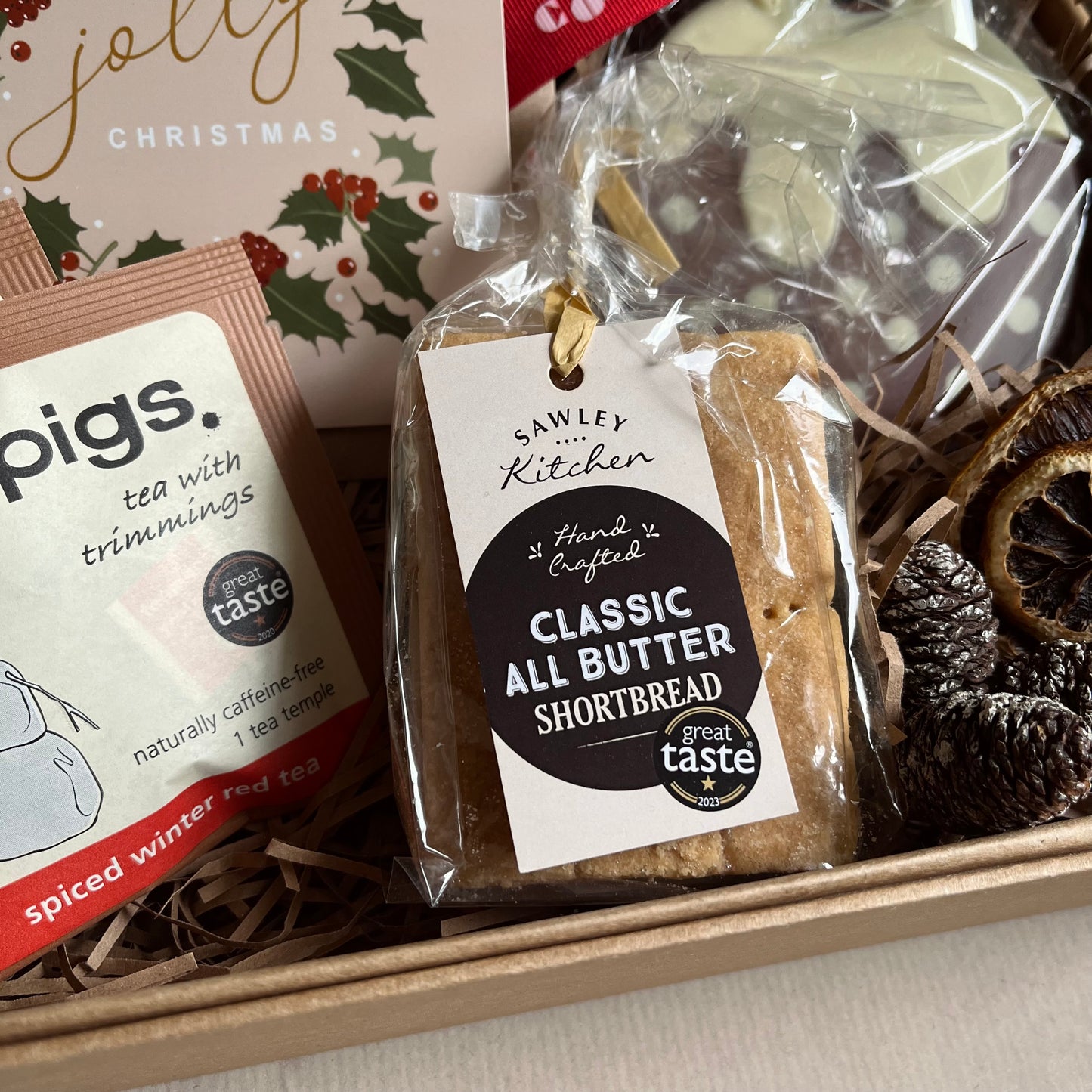 Classic all butter shortbread from the Festive Indulgence Gift Box.