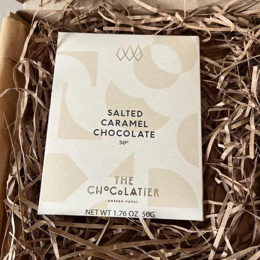 Salted Caramel Chocolate Bar – 50g