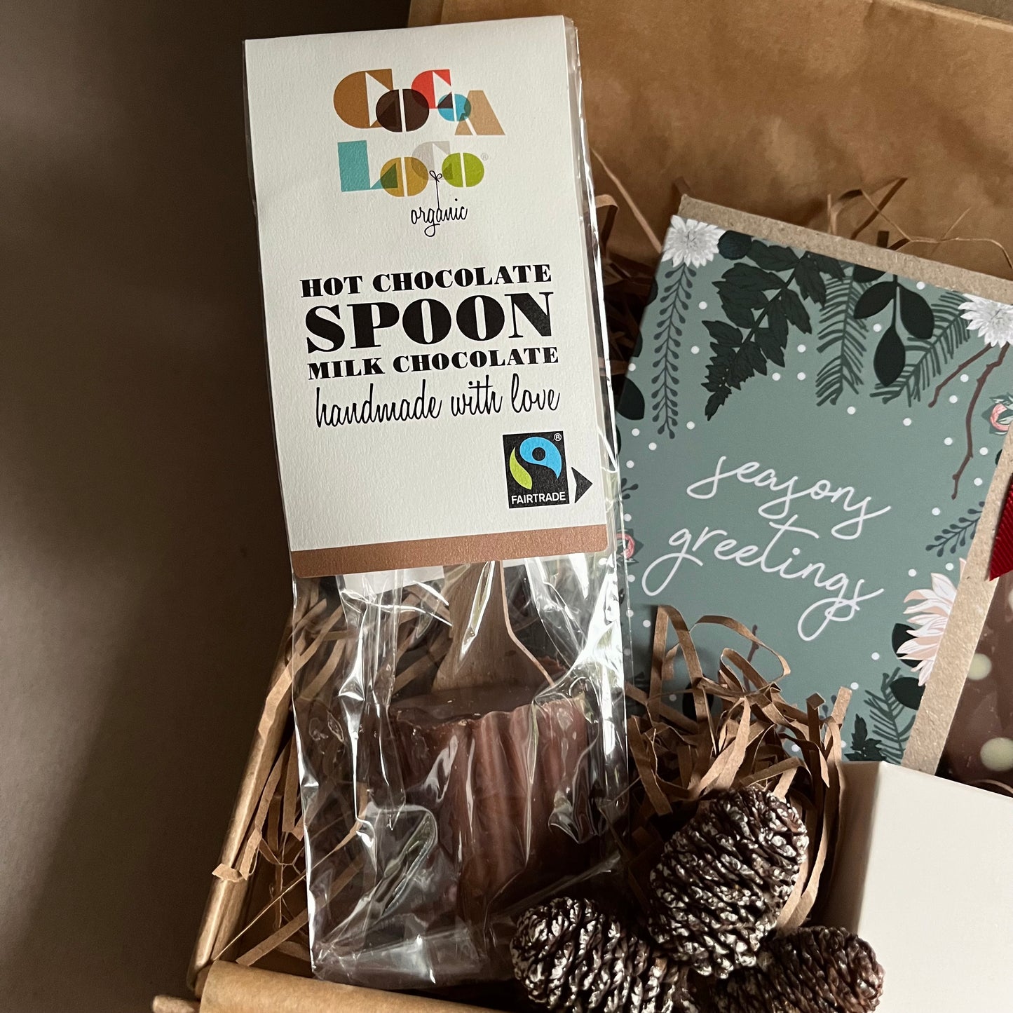 Hot chocolate spoon from the Cosy Mini Gift Box.